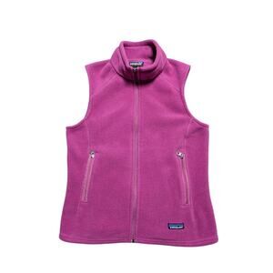 Patagonia Synchilla fleece vest, Medium, Hot Pink Fleece